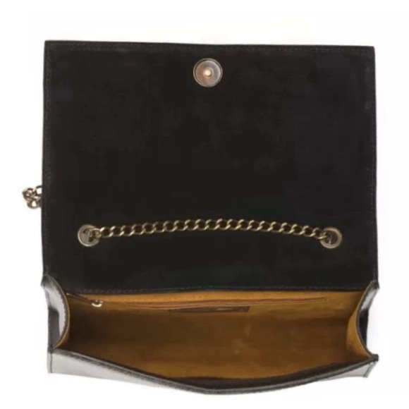 NWT Patricia Nash the perfect leather clutch on chain - Picture 5 of 11